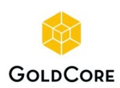 goldcore offshore gold company logo
